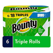 Bounty White / 1 / 147 Count (Pack of 6) Paper Towels