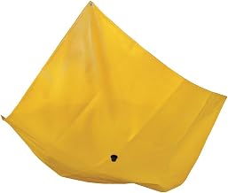 Enpac 461818-YE PVC Drip Dam/Leak Diverter, 18' Length x 18' Width x 1/4" Thick, Yellow