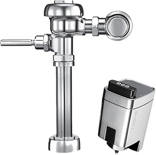 111 Water Closet Flushometer, 3780046 & Sloan EBV-500-A Retrofit, 3325500 Bundle - Fixture Connection Top Spud, 1.28 GPF Flush Valve, Exposed Side Mount Sensor, 72 Hour Sentinel Flush