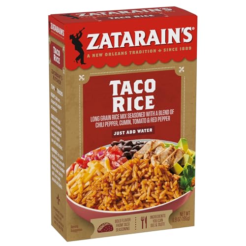 Zatarain's Taco / 6.9 Ounce (Pack of 1) / 1 Seasoned Rice