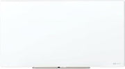 Quartet Magnetic Glass Dry Erase White Board, 8' x 4' Anti-Glare Whiteboard for Wall, InvisaMount Frameless, White (Q019648F03IMW)