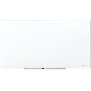 Magnetic Glass Dry Erase White Board by Quartet – 96"W x 48"H, Tempered Glass, White, Model Q019648F03IMW