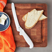 Mercer Culinary 8" / White / Offset Bread Knife 8 Inch Boning Knives