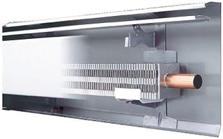 Slant/Fin Fine/Line 30 2 ft. Hot Water Baseboard with Fully Assembled Element and Enclosure in Nu White 101-401-2