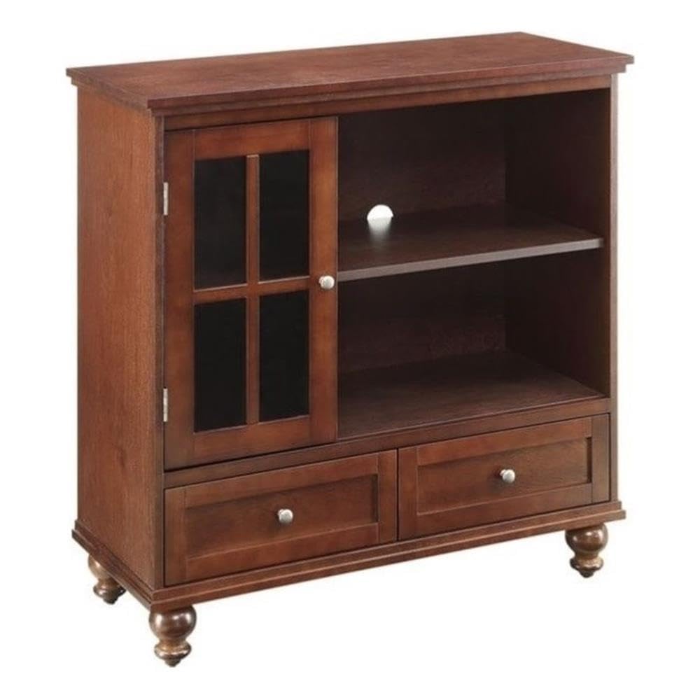 Convenience Concepts Espresso / 36"L x 15.5"W x 36.5"H / Traditional TV Mounts, Stands & Turntables