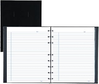 Blueline Notepro Composition Notebook, Black, 9.25 x 7.25 inches, 192 Ruled Pages (A9C.81)