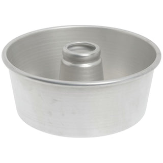 Aluminum #655 Angel Food Tube Cake Pan by Chicago Metallic Bakeware – 9.5 inches, Aluminum, Silver, Model 46550