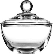 Brand Anchor Hocking Presence Glass Sugar Bowl with Lid, 1-Pack, Clear
