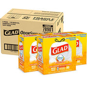 Glad White / 80 Count (Pack of 3) / Hawaiian Aloha Trash Bags
