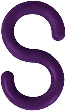 Mr. Chain S-Hook, Acetal Copolymer, 1.5", Purple, 10/Pk