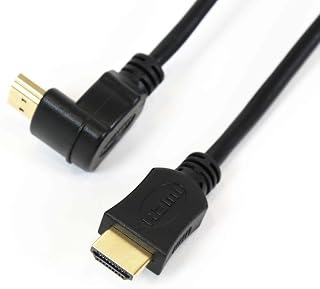 Omega OCHK34 HDMI Cable 1.4 Gold Angled 3 m Blister Pack