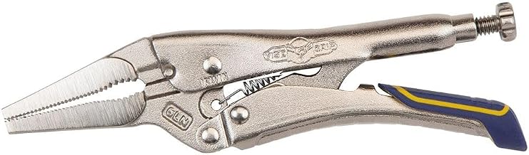IRWIN VISE-GRIP Locking Pliers, Fast Release, Long Nose with Wire Cutter, 6-Inch (IRHT82583)