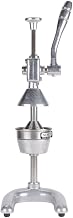 Nemco 55850 Manual Crank Type Heavy Duty Easy Citrus Juicer with Fasteners and Removable Strainer Cone and Easy-to-Grip Handle for Restaurant and Café | 7.5"W × 8.87"D × 19.25"H, Stainless Steel, NSF