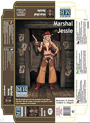 Masterbox New PIN-UP Serie Marshal Jessie 1/24 Master Box 24018