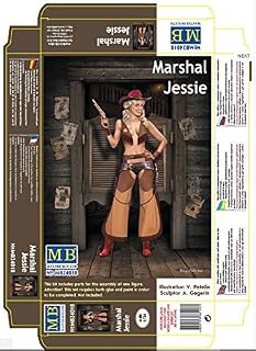 Masterbox New PIN-UP Serie Marshal Jessie 1/24 Master Box 24018