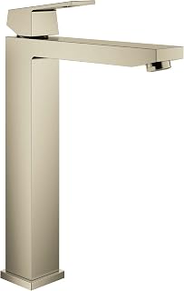 GROHE Eurocube Single-Handle Bathroom Faucet, Xl-Size, 1.2 GPM, Brushed Nickel