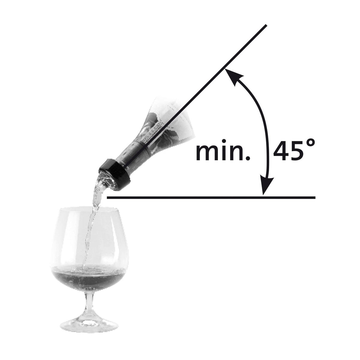 2 Dosing/Measuring Pouring Pours by Westmark – 5 cl, 0.05 liters, SAN, PE, ABS, Transparent, Pack of 2
