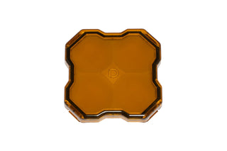 Stage Series LED Rock Light Lens (one) by Diode Dynamics – Diffused, Polycarbonate, Amber, Model DD7472