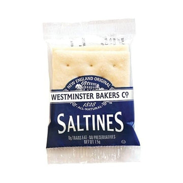 Westminster Saltines Crackers -- 500 per case. by WESTMINSTER BAKERS CO. – 500 Count (Pack of 1), Pack of 500