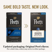 Espresso Capsules by Peet's Coffee – 10 Count (Pack of 10), Pack of 10, Model 513868