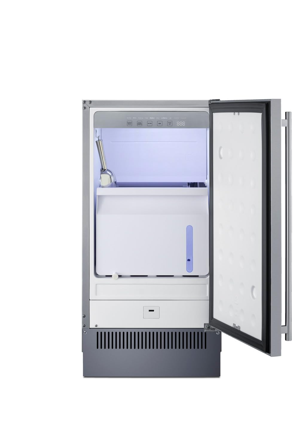 Summit Appliance Stainless Steel / Standard / 33.0 pounds Ice Machines