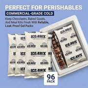 BOX USA 96-Pack Small 5x3 / White / 1 Lab Coolers
