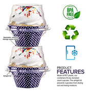 Stock Your Home 800 Count / Transparent / 800 Cupcake Carriers