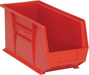 QUANTUM STORAGE SYSTEMS K-QUS265RD-2 2-Pack Ultra-Stack and Hang Bins, 18" x 8-1/4" x 9", Red