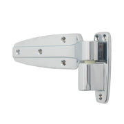 1245 Reversible Cam-Rise Hinge by Kason – Offset: Flush, Nylon, Silver, Model 1245-C000