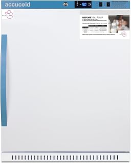 ACCUCOLD AFZ5PVBIADAMC 4 Cu.Ft. MOMCUBE Breast Milk Freezer, ADA Height, +/-1ºC Variation, Open Door Alarm, Microprocessor Control Panel
