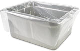 PanSaver ECO Pan Liners for Easy Clean Up - Ovenable up to 400F (Half Pan Medium and Deep Pan Liner - 14 x 23 in)