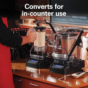 Hamilton Beach Commercial 64 Ounce / 2 Liter / HBH755R / Black/Clear Countertop Blenders