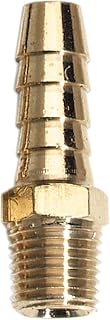 Campbell Hausfeld Brass Air Hose Fitting, 3/8 in. Hose End x 3/8 in. Barb, 1/4 in. Male NPT