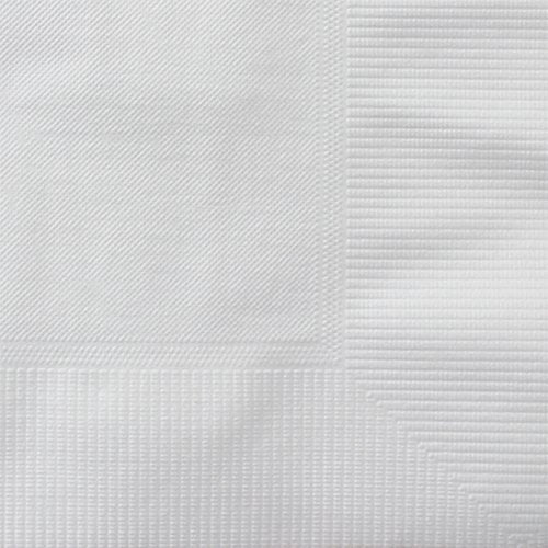 [3000 ct - 5 x 5] Premium Black Cocktail Napkins - 2-ply Beverage Napkins for Bars by Karat – 5" x 5", Paper, White, Model KN-B1010-2W