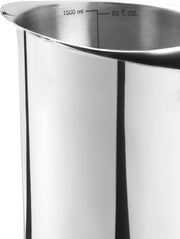 MERO mixing bowl by GEFU – 1500 milliliters, Stainless Steel, Steel, Model 28145