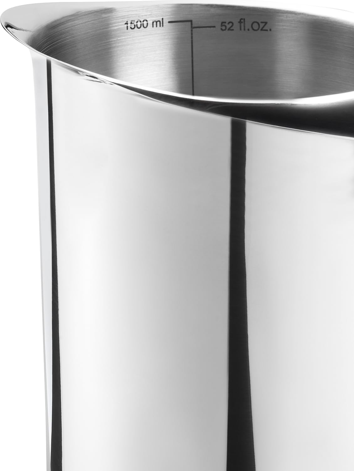 MERO mixing bowl by GEFU – 1500 milliliters, Stainless Steel, Steel, Model 28145