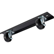 Global IndustrialCaster Base Set for Adjustable Height Workbench 48-72" W x 30 & 36" D – Steel & Polyurethane, Black, Model 238CP35.