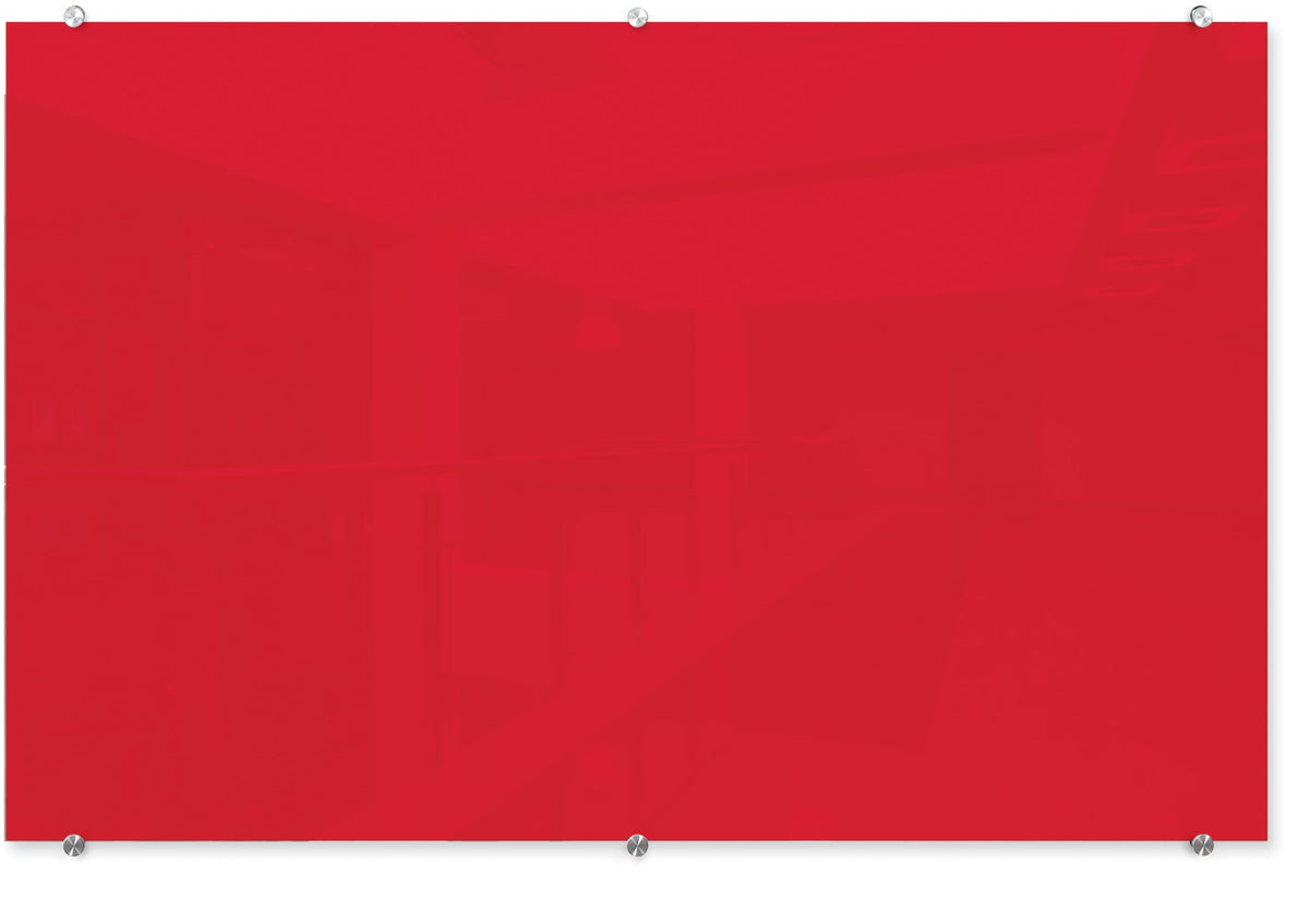 Best-Rite 48"W x 72"H / Deep Red / 1 Dry Erase Boards