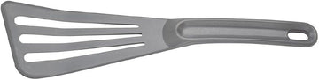 Mercer M35110GY Hell's Tools 12" Gray Slotted Spatula