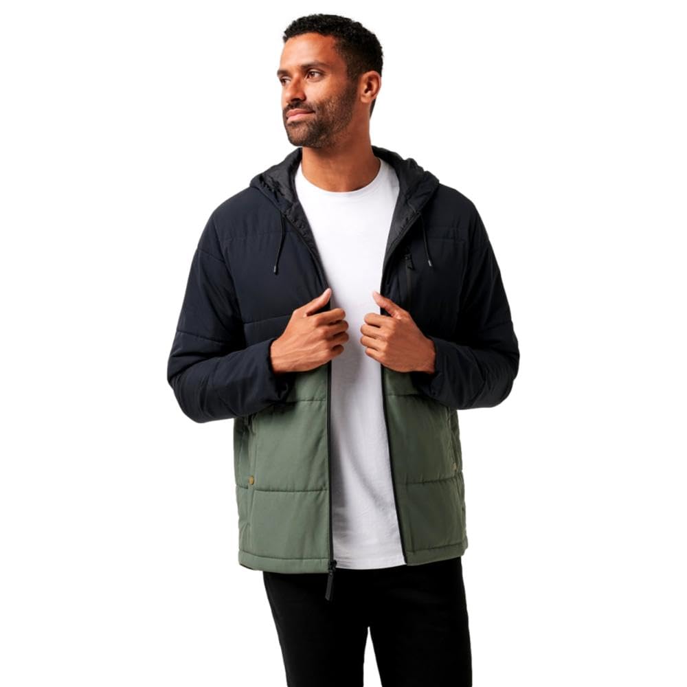 Mens Torch Runner Black X-Large by TravisMathew – Polyester, Black, Model 1MAB094