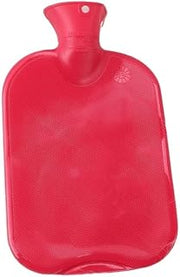 Hot Water Bottle Bag Hotpack for Pain Relief from Headaches, Cramps, Arthritis, Back Pain, Sore Muscles(Classic Maca Red,2000ML)