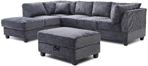 Glory Furniture Perth G00235B-SC Sectional Gray