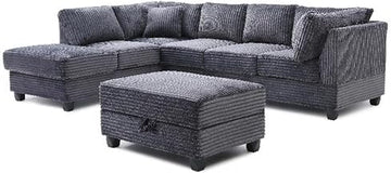 Glory Furniture Perth G00235B-SC Sectional Gray