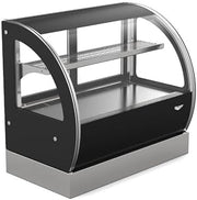 Vollrath 36-inch-wide 120-volt curved-front countertop heated deli display case with rear access