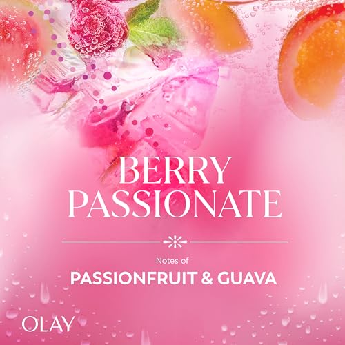 Olay Berry Passionate with Passionfruit & Guava / 22 Fl Oz (Pack of 1) / White Body Washes