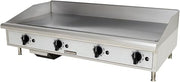 Toastmaster TMGM48 48" Manual Control Gas Griddle | 80,000 BTU