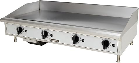 Toastmaster TMGM48 48" Manual Control Gas Griddle | 80,000 BTU