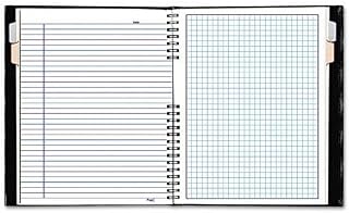 BLUELINE A44C81 NotePro Quad Ruled Notebook, 9-1/4 x 7-1/4, White, 96 Sheets