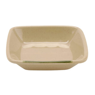 4 oz Beige Square Melamine Ramekin Dipping Sauce Cup (Set of 12) by GET – 4 Ounce, Brown, Pack of 12, Model 035-TD