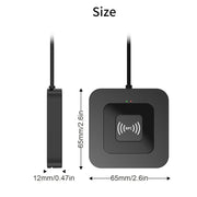 Smart Card Reader Military by Aiyingmei – Black, Model cac nfc